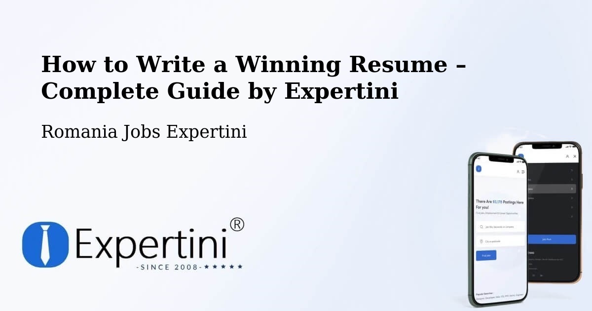 Resume Writing Guide for Job Seekers – Limanu - Limanu, Romania Jobs Expertini