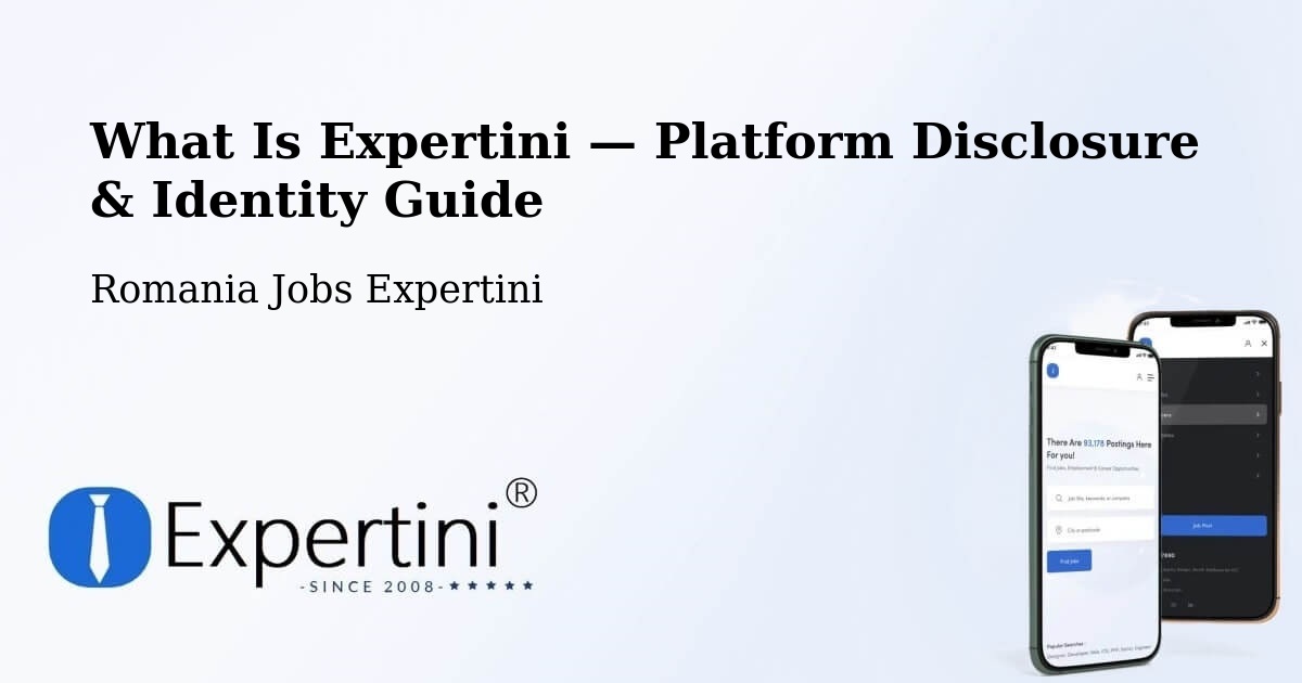 What Is Expertini — Platform Disclosure & Identity Guide – Limanu